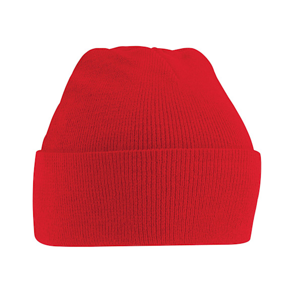 Beechfield Barn/Barn Knitted Beanie One Size Classic Red Classic Red One Size