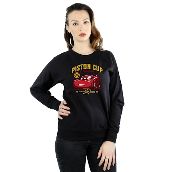 Disney Dam/Damer Bilar Piston Cup Champion Sweatshirt L Svart Black L