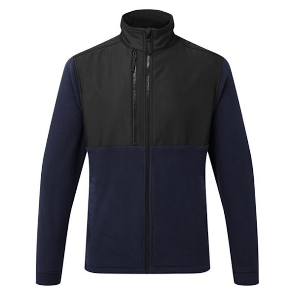 Portwest Herr WX2 Fleece Jacka M Mörk Marinblå Dark Navy M