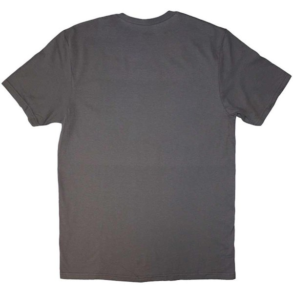 Oasis Unisex Vuxen Definitely Maybe Text Logo Sliten T-shirt Charcoal Grey XL
