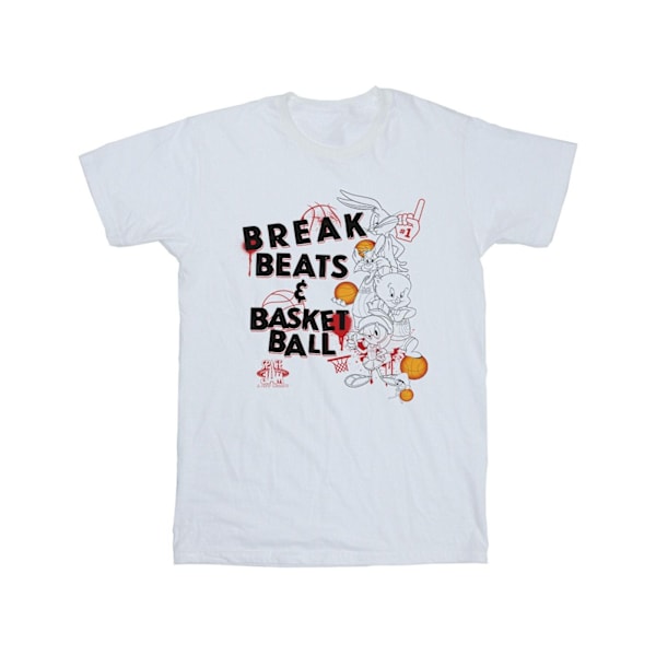 Space Jam: A New Legacy Mens Break Beats & Basketball T-Shirt 5 White 5XL