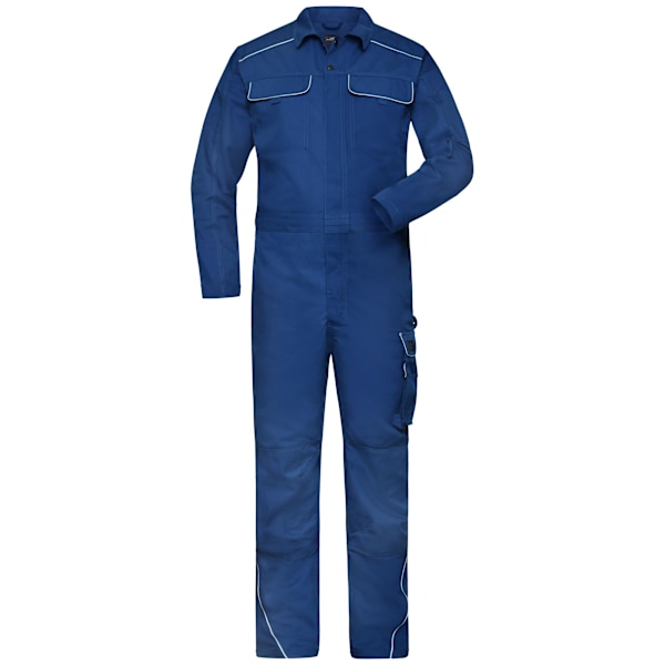 James And Nicholson Unisex Vuxen Arbetskläder Overall 44R Mörk Royal Dark Royal 44R