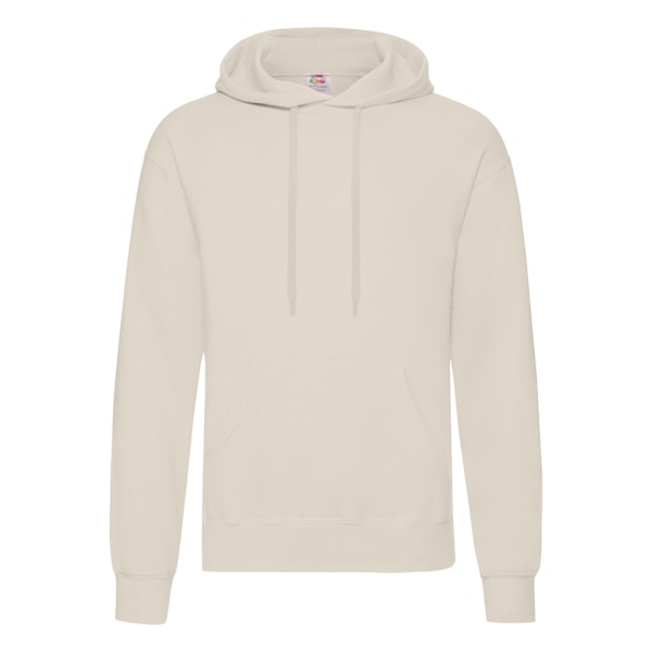 Fruit Of The Loom Herr Huvtröja / Hoodie S Naturlig Natural S