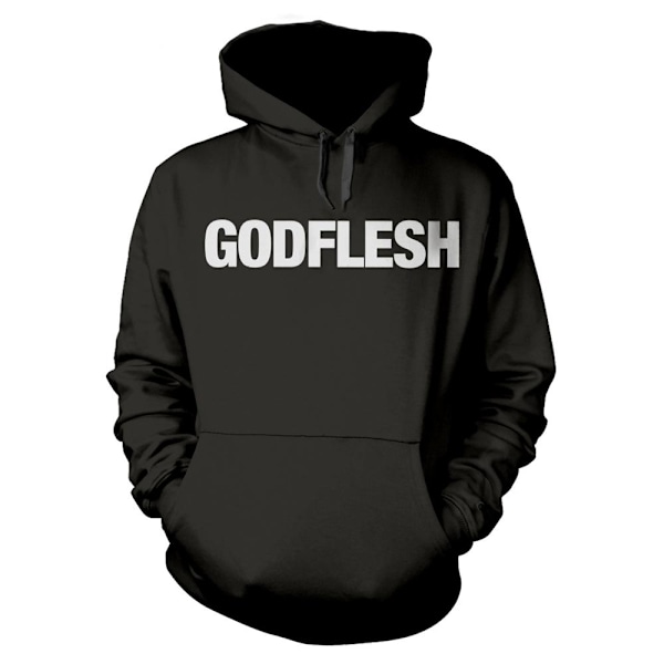 Godflesh Unisex Adult Decline & Fall Hoodie S Svart Black S