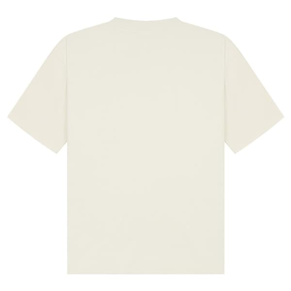 Casual Classics Unisex Vuxen Kammad Ringspun Bomull Boxy Oversi Ecru L