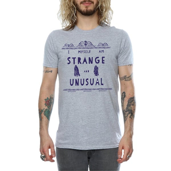 Beetlejuice Herr Strange And Unusual T-Shirt M Sports Grey Sports Grey M