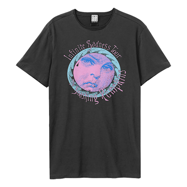 Amplified Unisex Vuxen Infinite Sadness Tour The Smashing Pumpk Charcoal M
