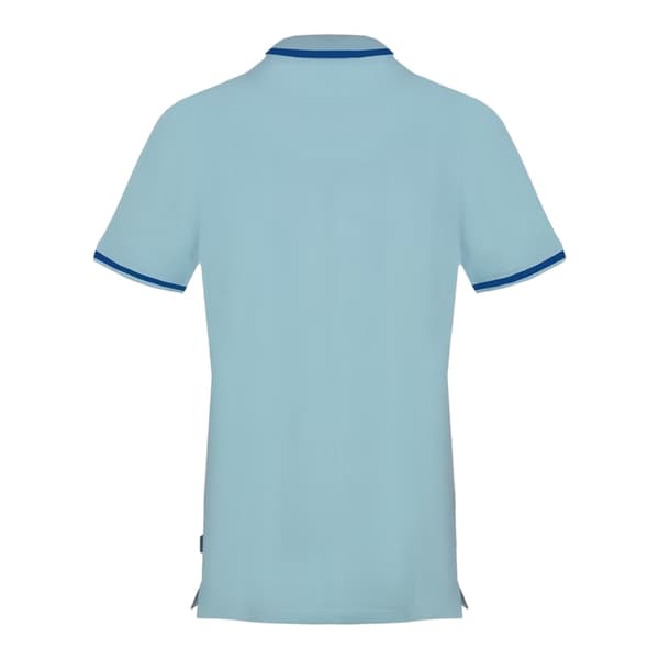 Aquascutum Herr Broderad Patch Pikétröja S Blå Cielo Blue Cielo S