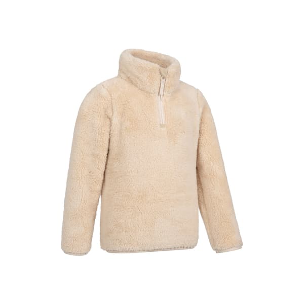 Mountain Warehouse Barn/Barn Teddy Half Zip Fleecetröja 2-3 Beige 2-3 Years