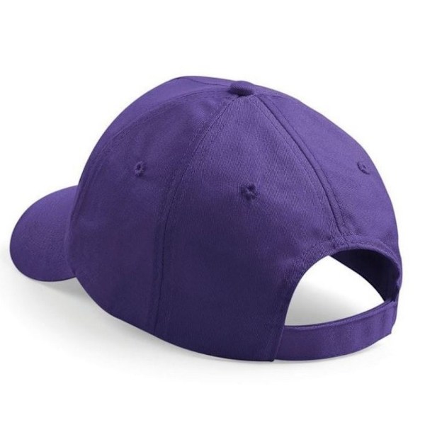 Beechfield Unisex Original 5-Panel Baseballkeps i enfärgad design, One Size Purple One Size