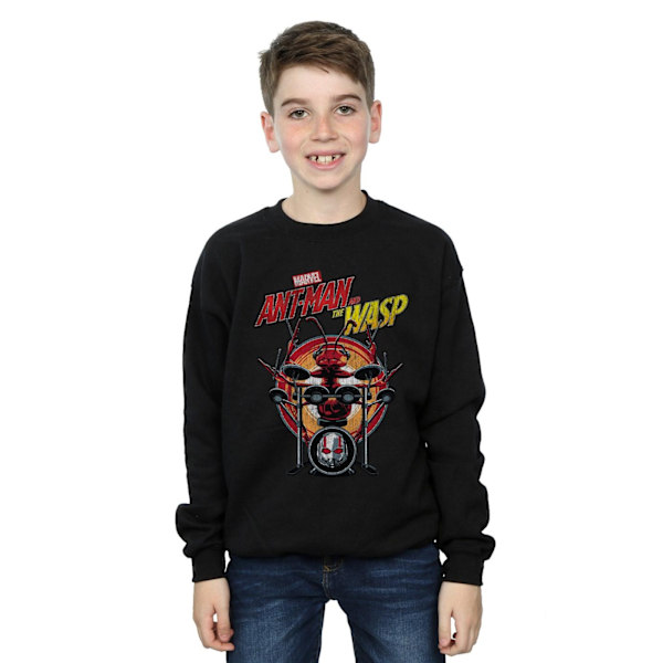 Marvel Boys Ant-Man And The Wasp Drummer Ant Sweatshirt 12-13 år Black 12-13 Years