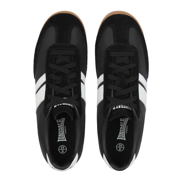 Lonsdale Herr Selhurst Mockaskor 10 UK Svart/Vit Black/White 10 UK