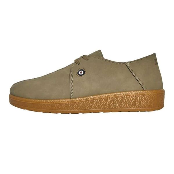 Lambretta Herr Logo Platform Träningsskor 8 UK Sand Sand 8 UK