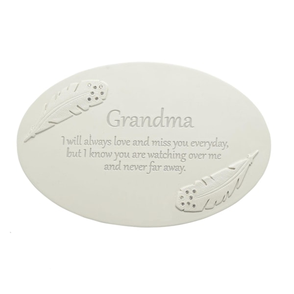 Thoughts of You Minnesplakett i Resin - Mormor/Farmor One Size Cream Cream One Size