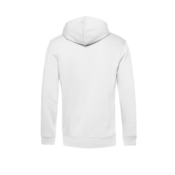 B&C Herr Organic Hooded Sweater M Vit White M