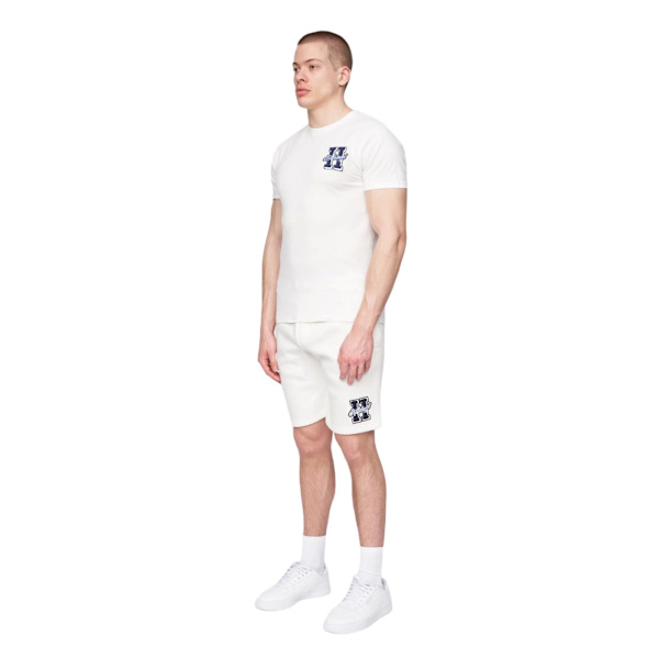 Henleys Mens Aitchen Logo T-Shirt XL Off White Off White XL