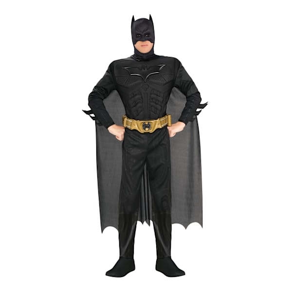 Batman Deluxe Maskeraddräkt XL Svart Black XL