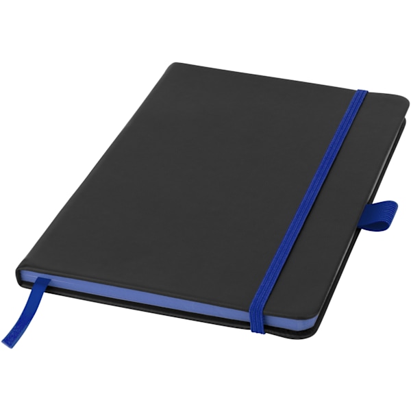 Bullet Colour Edge A5 Notebook 21 x 14,2 x 1,1 cm Solid Black/R Solid Black/Royal Blue 21 x 14.2 x 1.1 cm