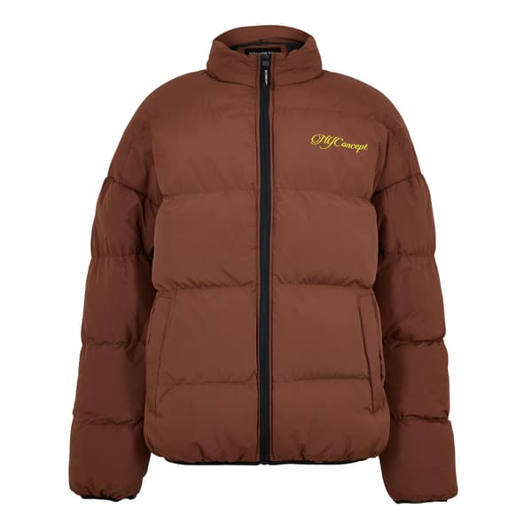 NYC Herr Tungvikts Regular Pufferjacka XS Brun Brown XS