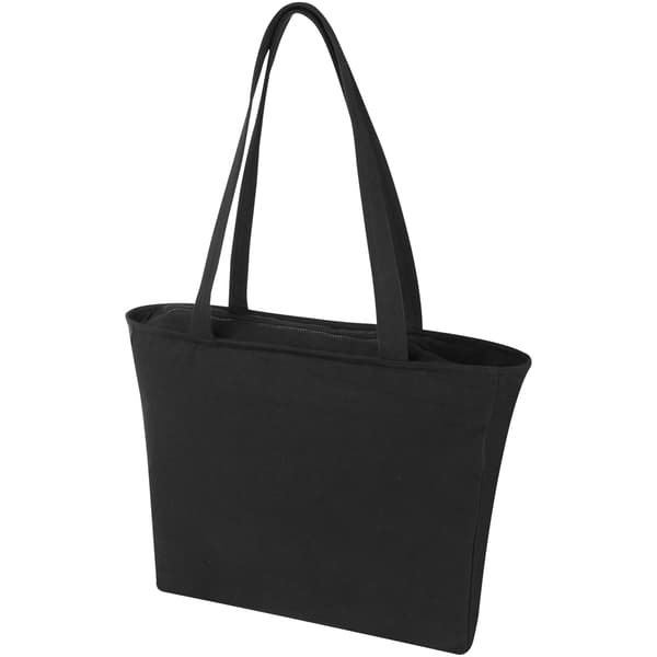 Weekender Recycled Tote Bag One Size Solid Black Solid Black One Size
