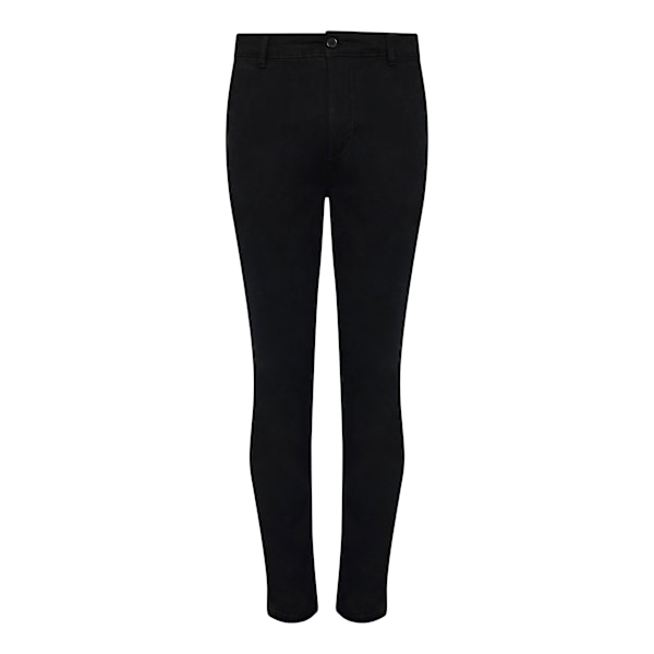 AWDis So Denim Herr Adam Slim Chinos 30R Svart Black 30R