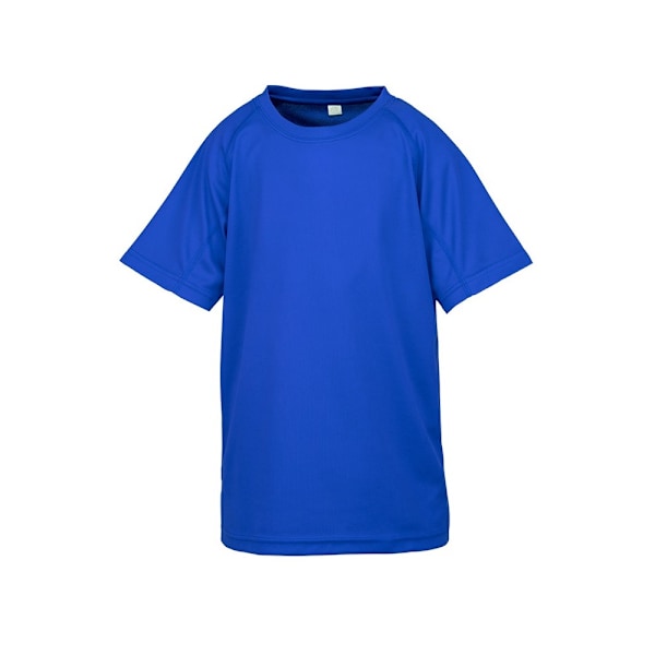 Spiro Chidlrens/Kids Impact Performance Aircool T-Shirt 5-6 år Royal 5-6 Years