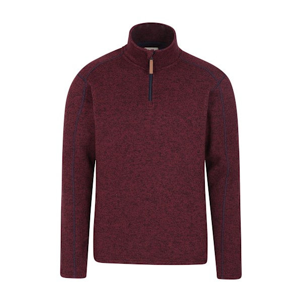 Mountain Warehouse Idris II Halvzip Fleece Top 3XL Mörk Röd Dark Red 3XL