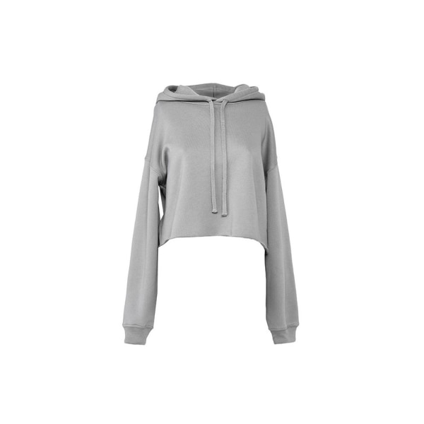 Bella + Canvas Cropped Hoodie Damer S Storm Storm S