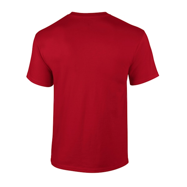 Gildan Herr Ultra Cotton T-Shirt S Körsbärsröd Cherry Red S