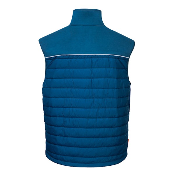 Portwest Herr DX4 Baffled Hybrid Gilet M Metro Blå Metro Blue M