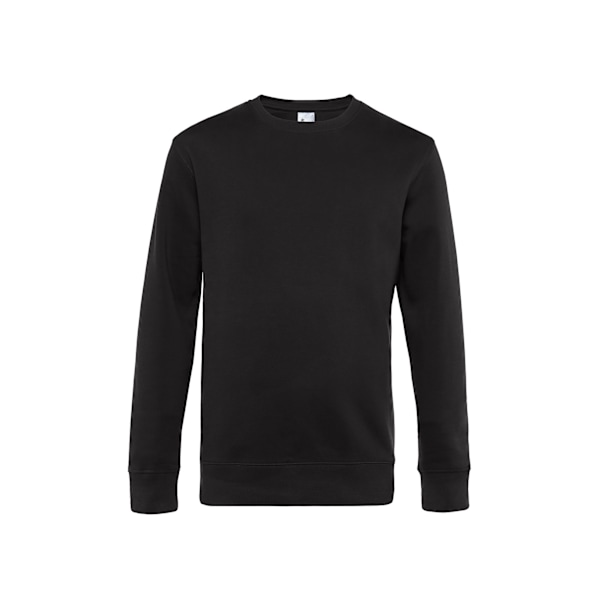 B&C Herr King Crew Neck Sweater S Pure Black Pure Black S