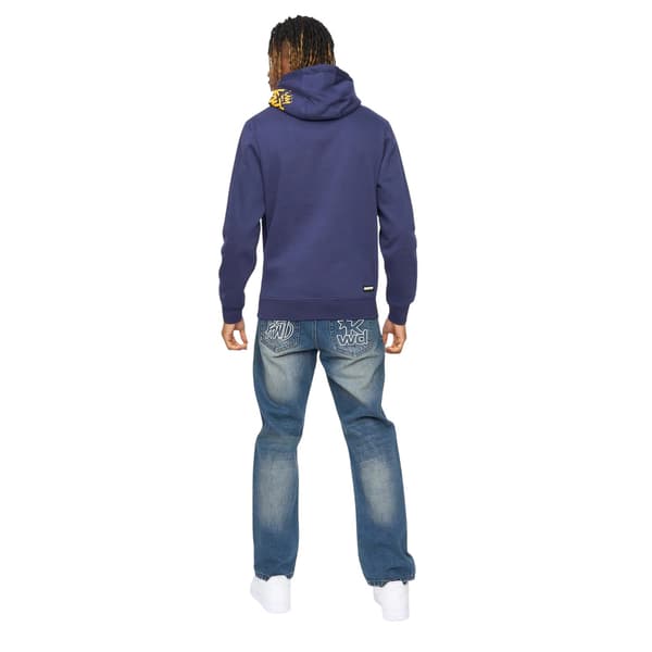 Kings Will Dream Herr Built Hoodie S Marinblå Navy S