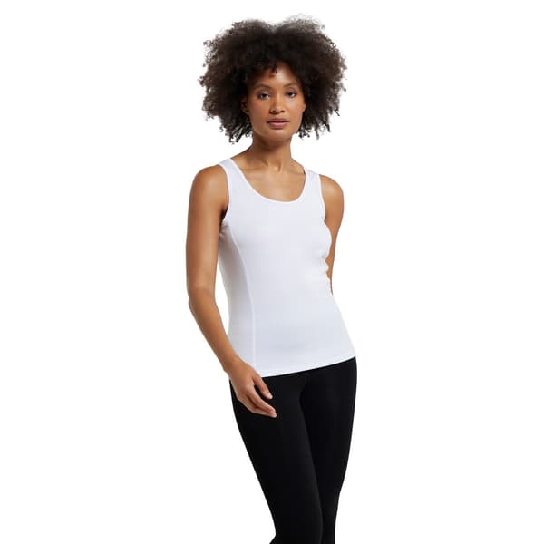 Mountain Warehouse Dam/Dam Keep The Heat Termisk Linne White 22 UK