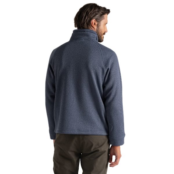 Craghoppers Belton Fleece Tröja med Halv Dragkedja Herr L Blå Marinblå Blue Navy L
