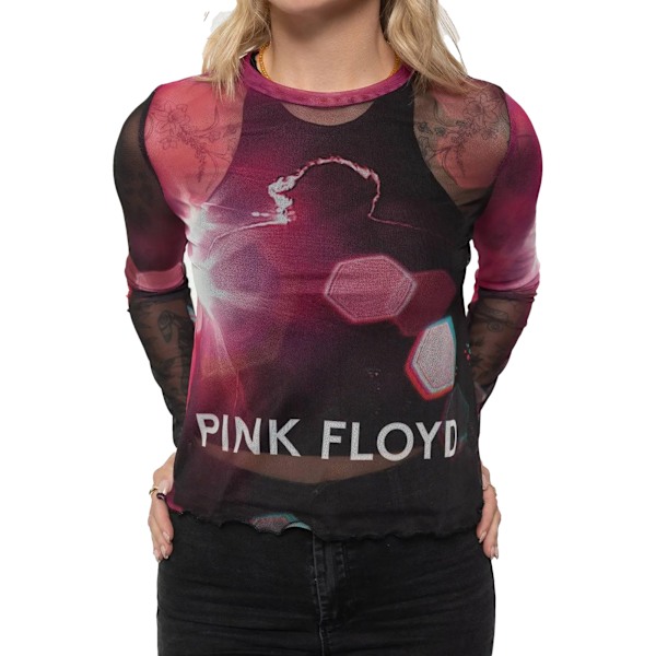 Pink Floyd Dam/Damer Knebworth ´90 Mesh Långärmad T-Shirt Black M