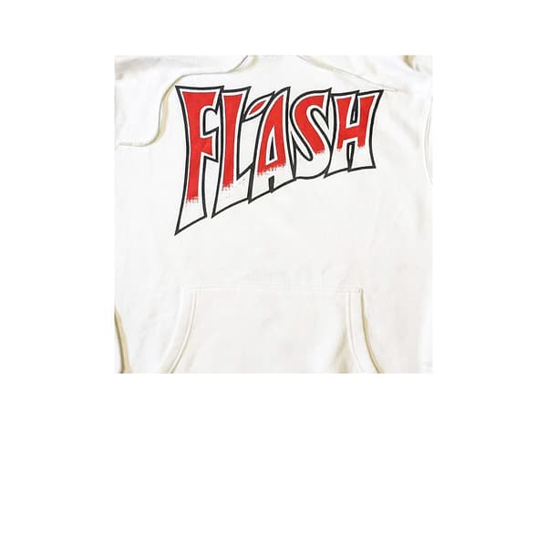 Queen Unisex Vuxen Flash Pullover Hoodie XL Vit White XL