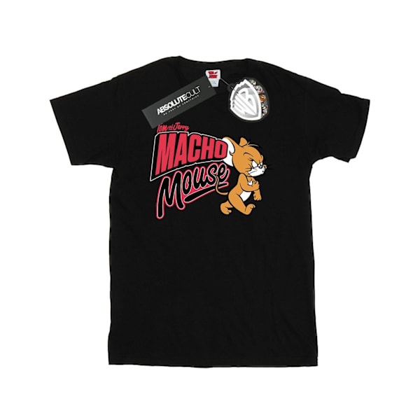 Tom And Jerry Macho Mouse T-shirt S Svart Black S