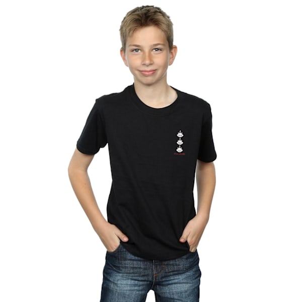 Disney Boys Aristocats Marie Brösttryck T-shirt 9-11 år Svart Black 9-11 Years