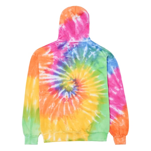 Colortone Unisex Regnbåge Tie Dye Pullover Hoodie M Eternity Eternity M