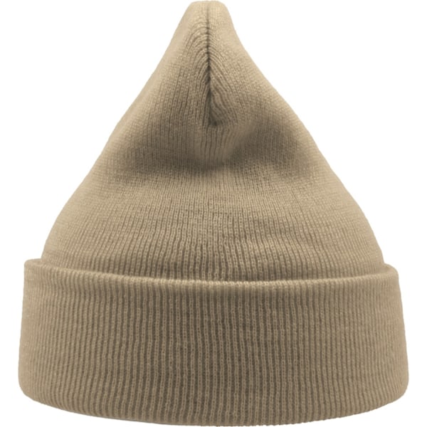 Atlantis Unisex Vuxen Vind Återvunnen Cuffad Mössa En Storlek Beige Beige One Size