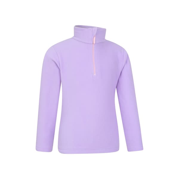 Mountain Warehouse Barn/Barn Camber II Half Zip Fleecejacka Lilac 11-12 Years