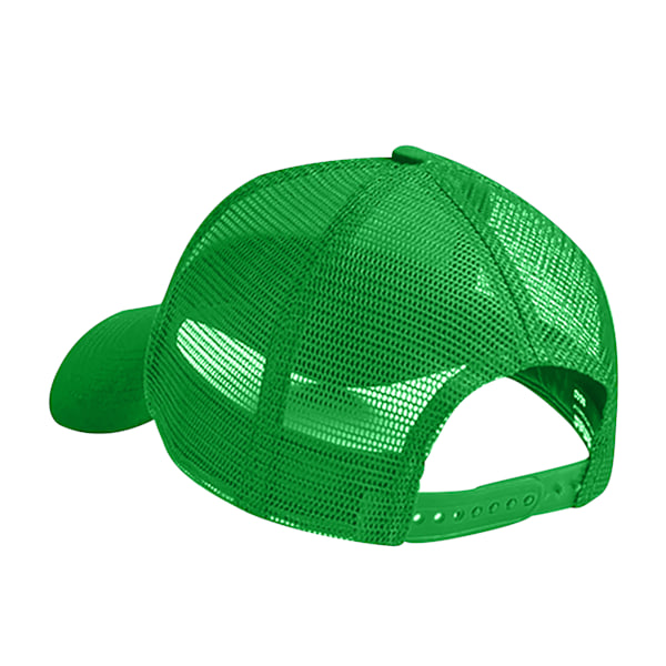 Beechfield Unisex Vuxen Snapback Trucker Cap En Storlek Ren Grön Pure Green/White One Size