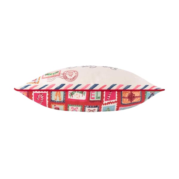 Furn Dear Santa Vändbart Tryckt Julkuddfodral 30cm Multicoloured 30cm x 50cm