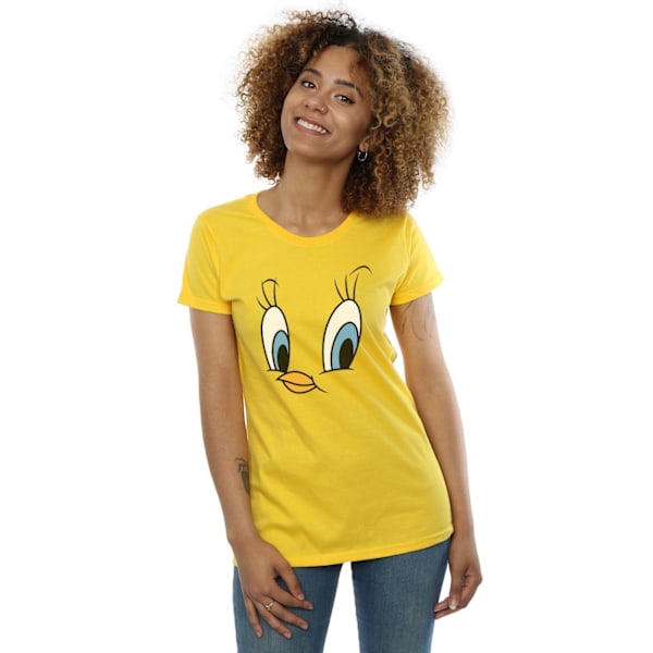 Looney Tunes Dam/Damer Tweety Pie Face Bomull T-shirt S Daisy Daisy S