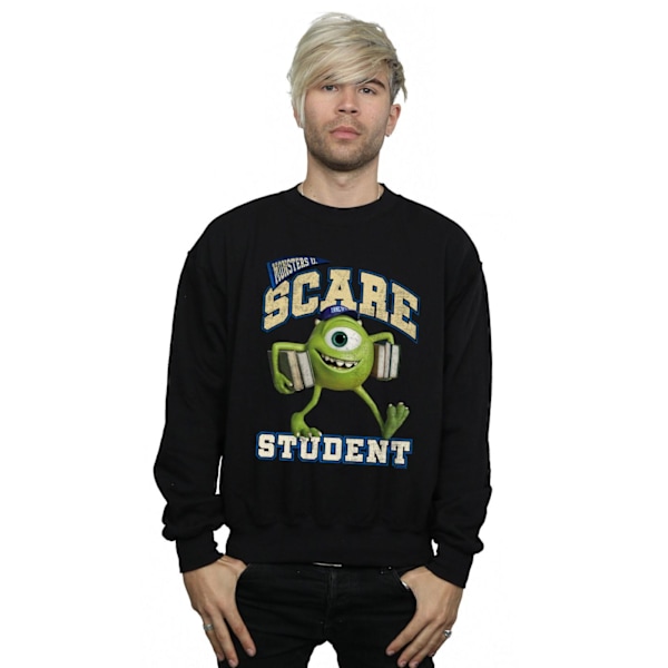 Disney Herr Monsters University Scare Student Sweatshirt 4XL Svart Black 4XL
