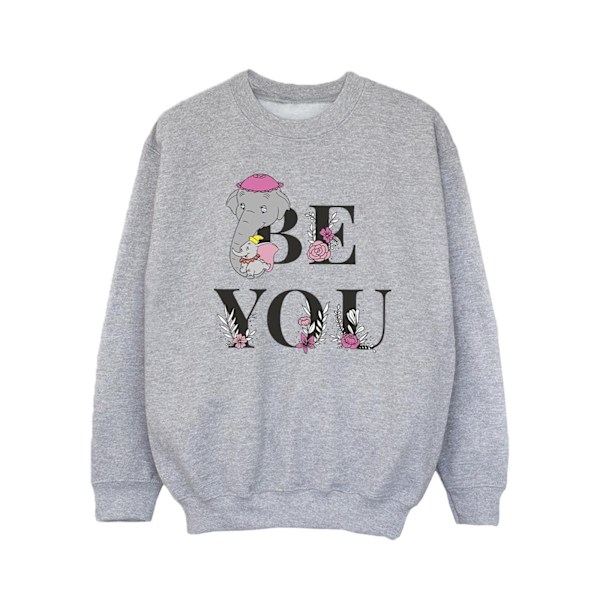 Disney Girls Dumbo Be You Sweatshirt 7-8 år Marinblå Navy Blue 7-8 Years