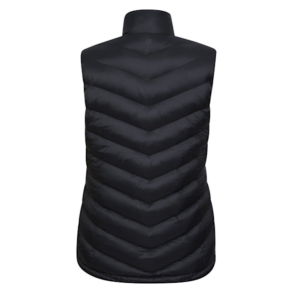 Mountain Warehouse Dam Gilet med Fuskäl, Seasons, Dam Black 14 UK