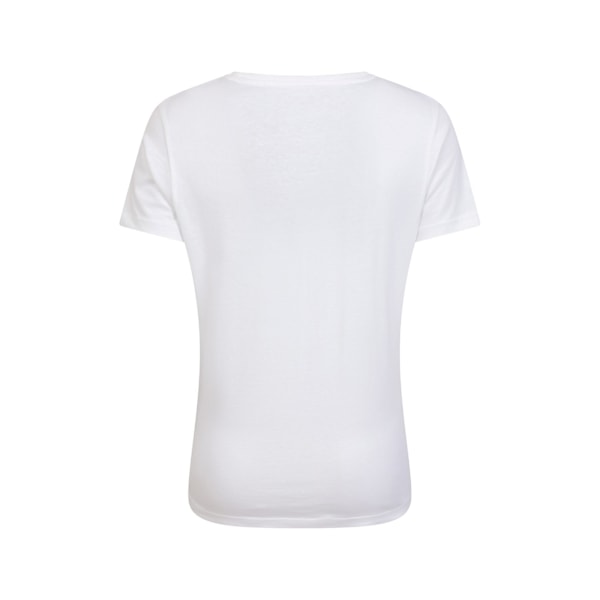 Mountain Warehouse Dam/Damer Never Lost Sunrise Organic T-Shirt White 18 UK