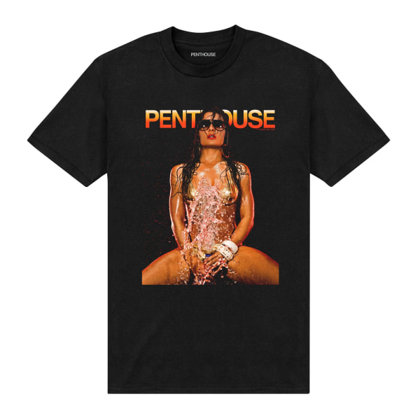 Penthouse Unisex Adult Life On Top T-shirt 3XL Svart Black 3XL