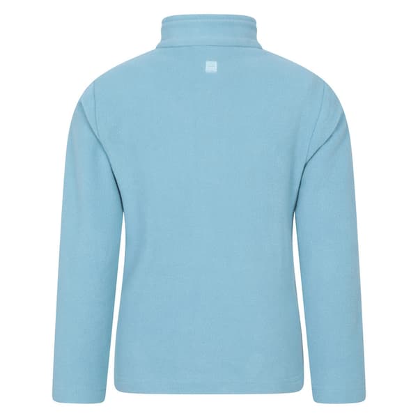 Mountain Warehouse Barn/Barn Camber II Half Zip Fleece Jac Teal 11-12 Years